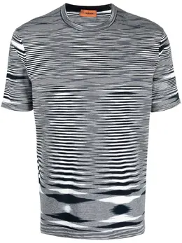 Missoni: Футболка с геометрическим принтом 