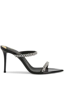 Giuseppe Zanotti: Чёрные сандалии 