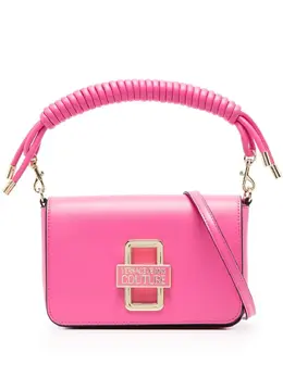 Versace Jeans Couture: Розовая сумка 