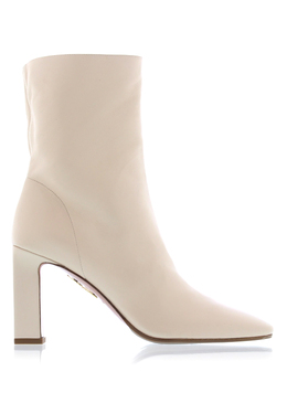 AQUAZZURA: Бежевые ботинки 