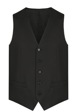 CORNELIANI: Чёрный жилет 