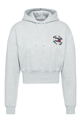 TOMMY HILFIGER: Серая толстовка 