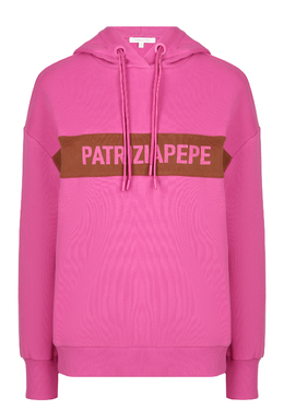 PATRIZIA PEPE: Розовая толстовка 