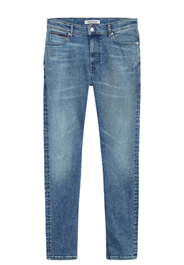 TOMMY JEANS: Зауженные джинсы 