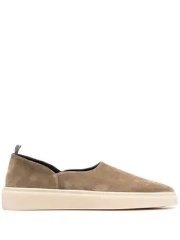 Officine Creative: Коричневые туфли 
