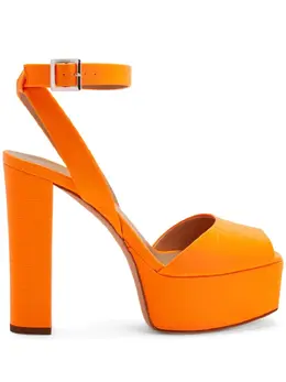 Giuseppe Zanotti: Оранжевые сандалии  Betty