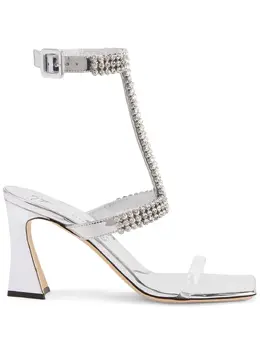 Giuseppe Zanotti: Серебристые сандалии 