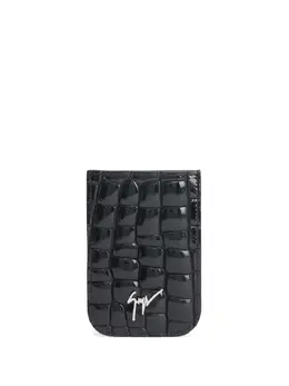 Giuseppe Zanotti: Чёрный картхолдер  Albert