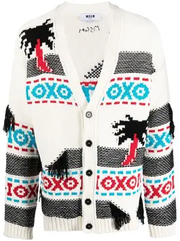 MSGM: Трикотажный кардиган 