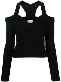 Alexander McQueen: Трикотажный топ 