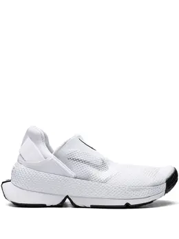 Nike: Белые кроссовки 