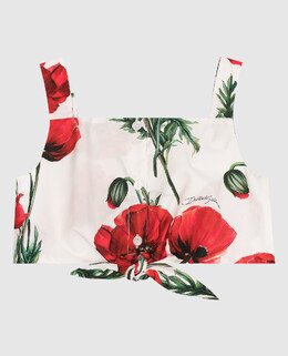 Dolce&Gabbana: Білі топи 