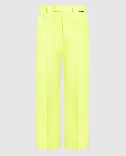 Vetements: Жёлтые брюки 
