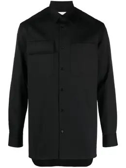 Jil Sander: Рубашка с длинным рукавом 