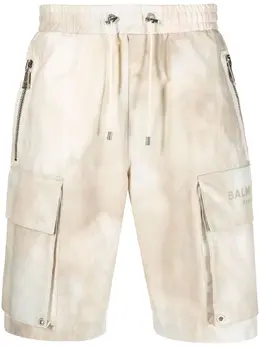 Balmain: Хлопковые шорты 