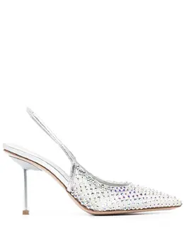 Le Silla: Серебристые туфли  Gilda