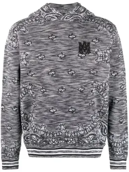 AMIRI: Чёрный свитер 