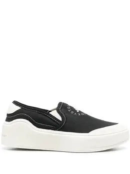 adidas by Stella McCartney: Чёрные мокасины 