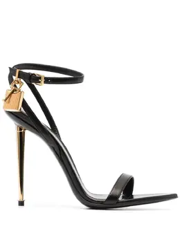 TOM FORD: Чёрные сандалии  Padlock