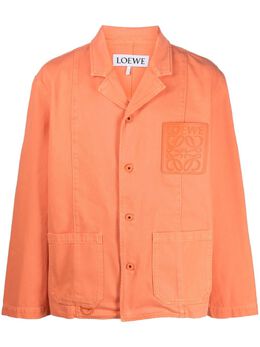 LOEWE: Оранжевая рубашка 