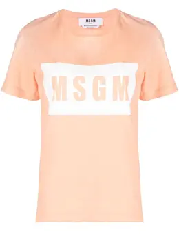 MSGM: Футболка с принтом 