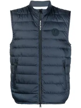 Woolrich: Голубой жилет 