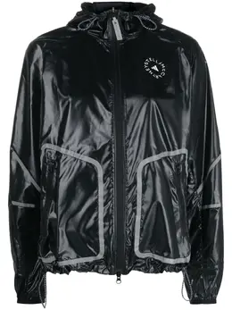 adidas by Stella McCartney: Куртка с капюшоном 
