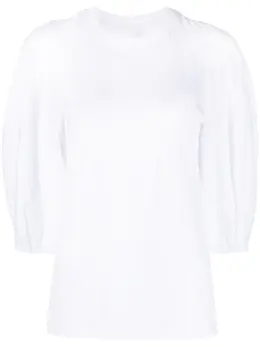 Chloé: Белая футболка 