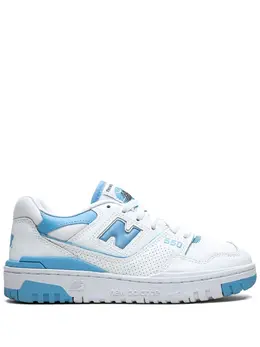 New Balance: Голубые кроссовки  550