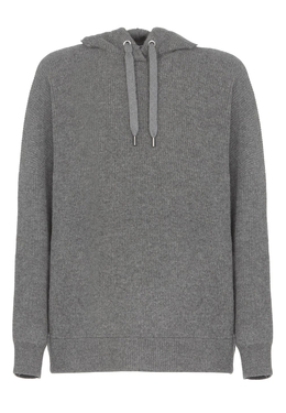 BRUNELLO CUCINELLI: Серая толстовка 