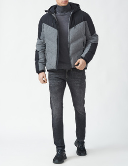 EA7 EMPORIO ARMANI: Сірі куртки 