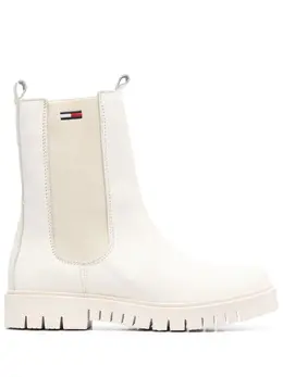 Tommy Jeans: Белые ботинки 