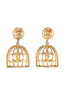 CHANEL Pre-Owned: Серьги 