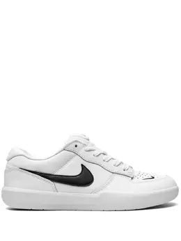 Nike: Белые кроссовки 