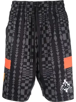 Marcelo Burlon County of Milan: Чёрные шорты 