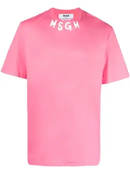 MSGM: Футболка с принтом 
