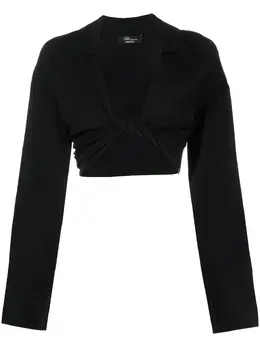 Blumarine: Чёрный топ 