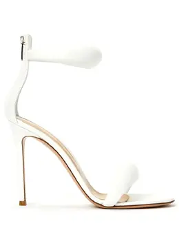 Gianvito Rossi: Белые сандалии  Bijoux