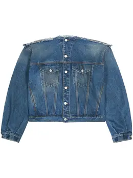 MM6 Maison Margiela: Куртка без воротника 