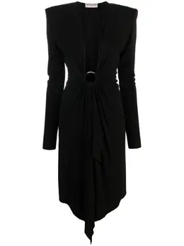 Alexandre Vauthier: Платье с v-образным вырезом 