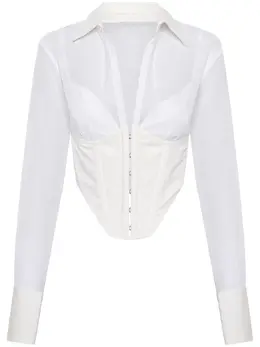 Dion Lee: Прозрачная рубашка 
