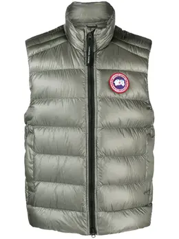 Canada Goose: Зелёный жилет  Crofton