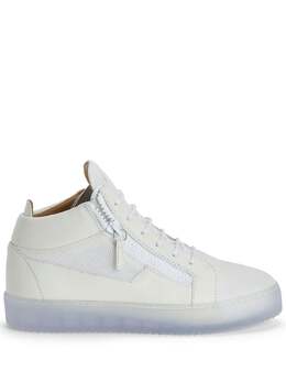 Giuseppe Zanotti: Белые кроссовки  Kriss