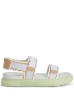Giuseppe Zanotti: Белые сандалии  Blabber Gummy