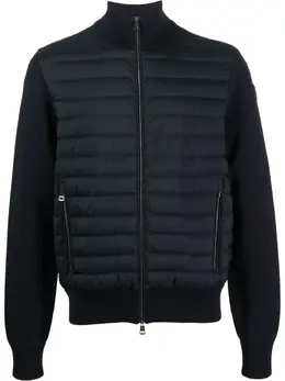Moncler: Синяя куртка 