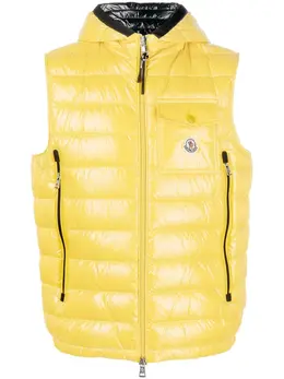 Moncler: Жёлтый жилет 