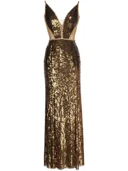 Jenny Packham: Платье с блёстками 
