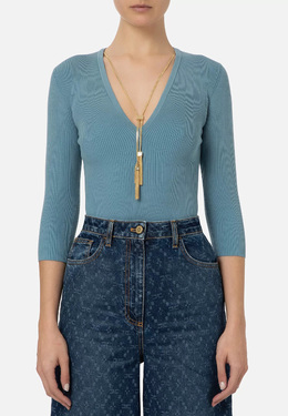 ELISABETTA FRANCHI: Трикотажный свитер 