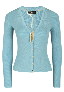 ELISABETTA FRANCHI: Трикотажный кардиган 