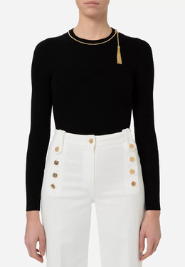 ELISABETTA FRANCHI: Трикотажный свитер 